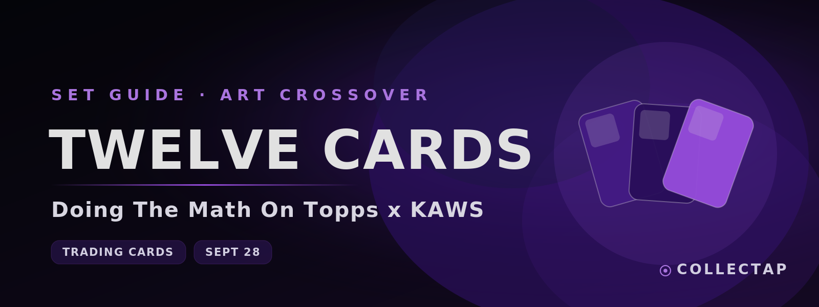 Twelve Cards, One Box: A Collector's Guide to Topps x KAWS Before September 28