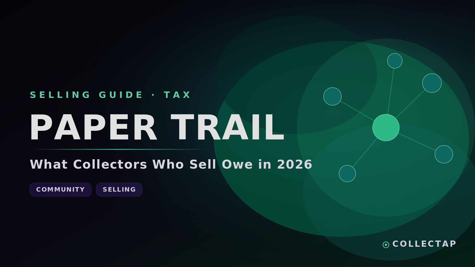 The $600 Rule Is Gone: What Collectors Who Sell Actually Owe in 2026