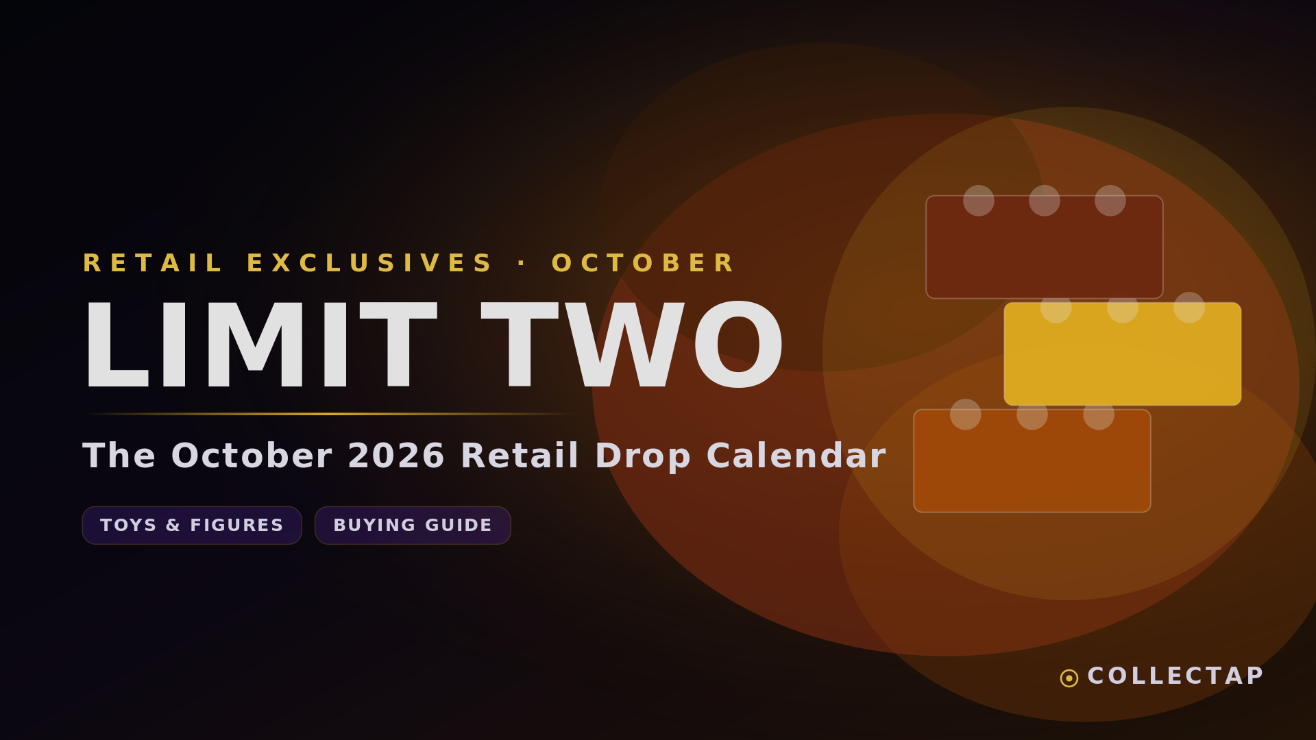 Limit Two Per Order: The October 2026 Retail Exclusive Calendar